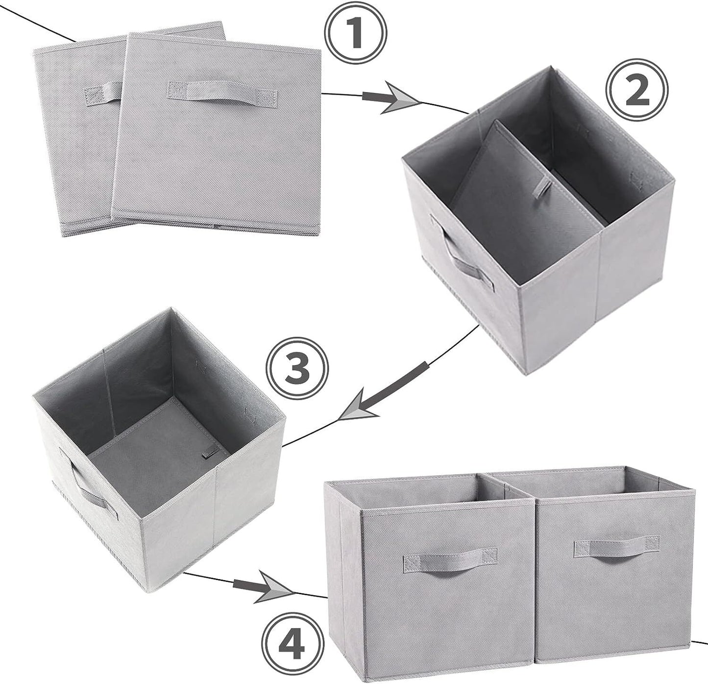 sorti-27x28x27-cm-light-pink-8-pack-foldable-storage-cubes-fabric-bookcase-organizers-for-toys-and-more www.mallsonline.com.au