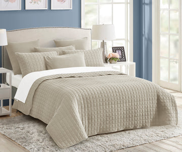 7-piece-vintage-stone-wash-comforter-set-king-natural www.mallsonline.com.au