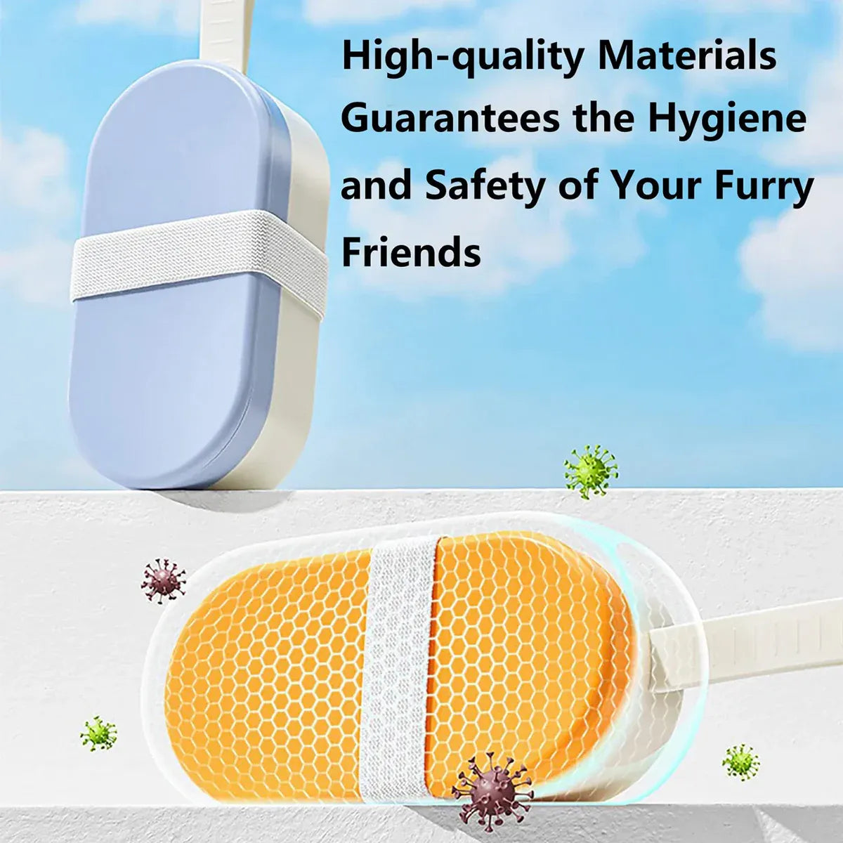 Pet Travel Water Food Cup for Dog Walking Leakproof Portable Lightweight Outdoor - Orange