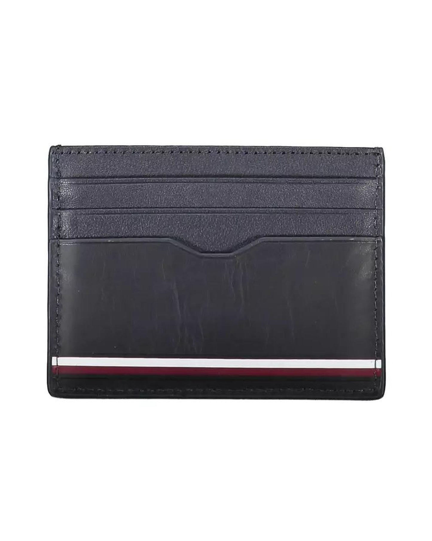 Tommy Hilfiger Men's Blue Leather Wallet - One Size