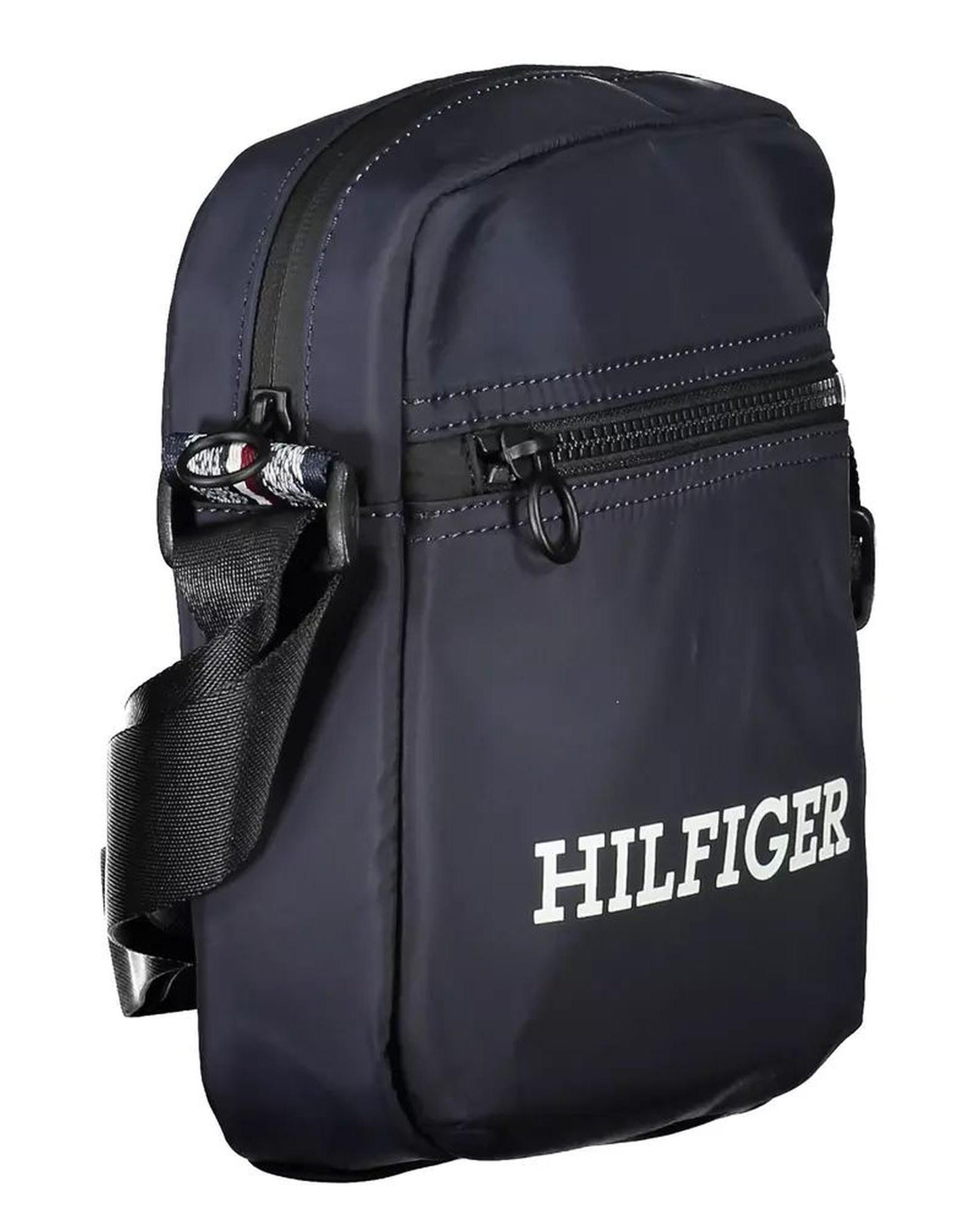 Tommy Hilfiger Men's Blue Polyester Shoulder Bag - One Size