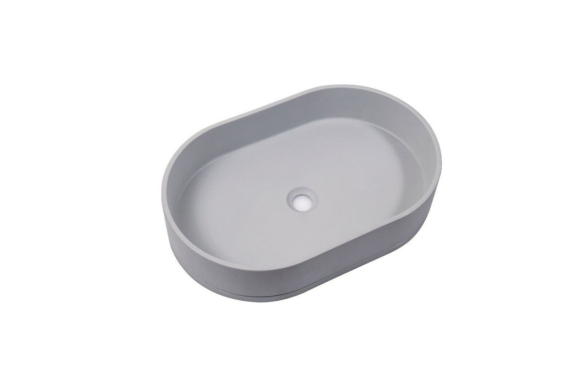 ultra-modern-concrete-cement-wash-basin-counter-top-matte-light-gray-oval-basin www.mallsonline.com.au