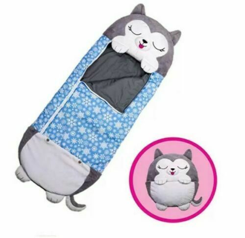 2022-sleeping-bag-happy-nappers-kids-children-blanket-winter-fluffy-warm-xmas-gift www.mallsonline.com.au