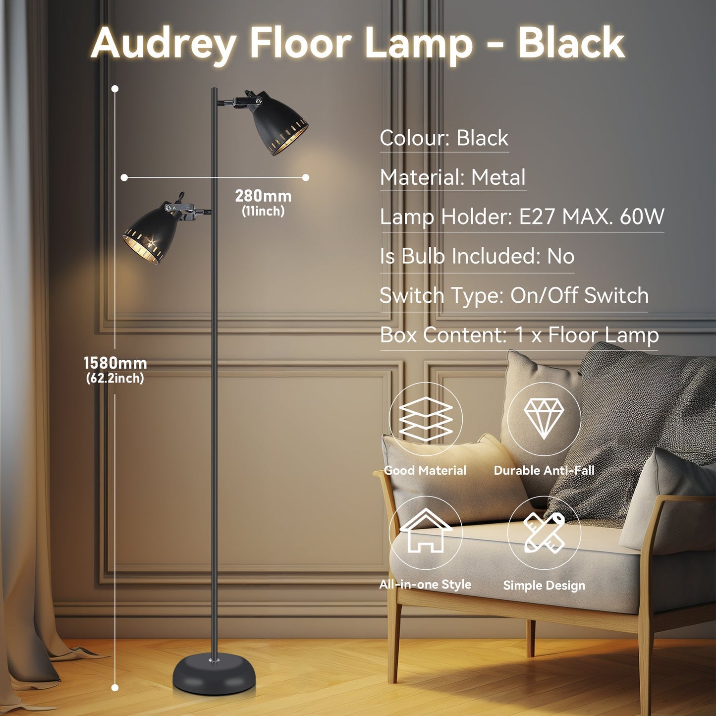 audrey-floor-lamp-black www.mallsonline.com.au