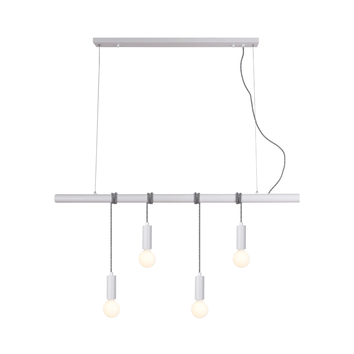 bikkel-4-lights-pendant-light-white www.mallsonline.com.au