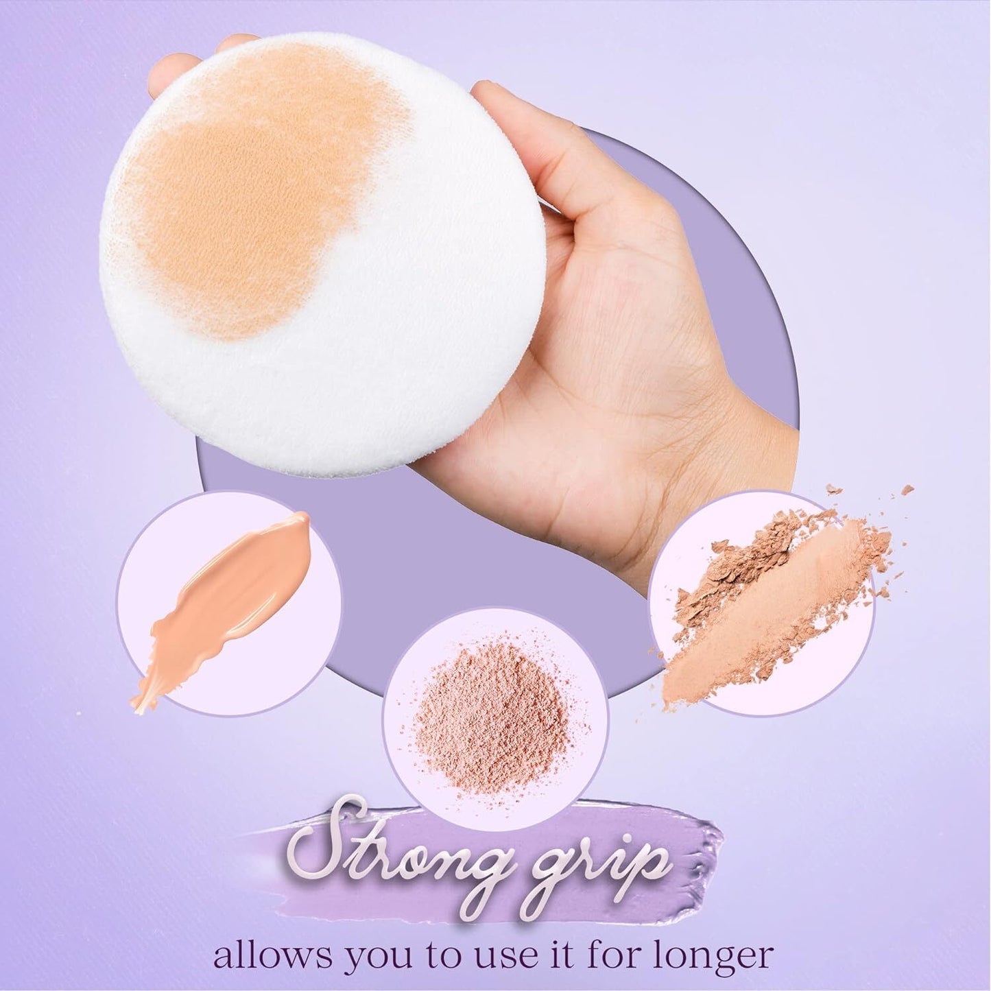 3x-4-5-jumbo-extra-large-powder-puff-100-pure-cotton-soft-fluffy-washable-for-makeup at www.mallsonline.co.au