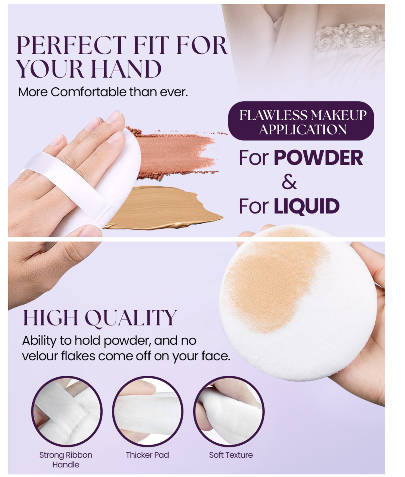 3x-4-5-jumbo-extra-large-powder-puff-100-pure-cotton-soft-fluffy-washable-for-makeup at www.mallsonline.co.au