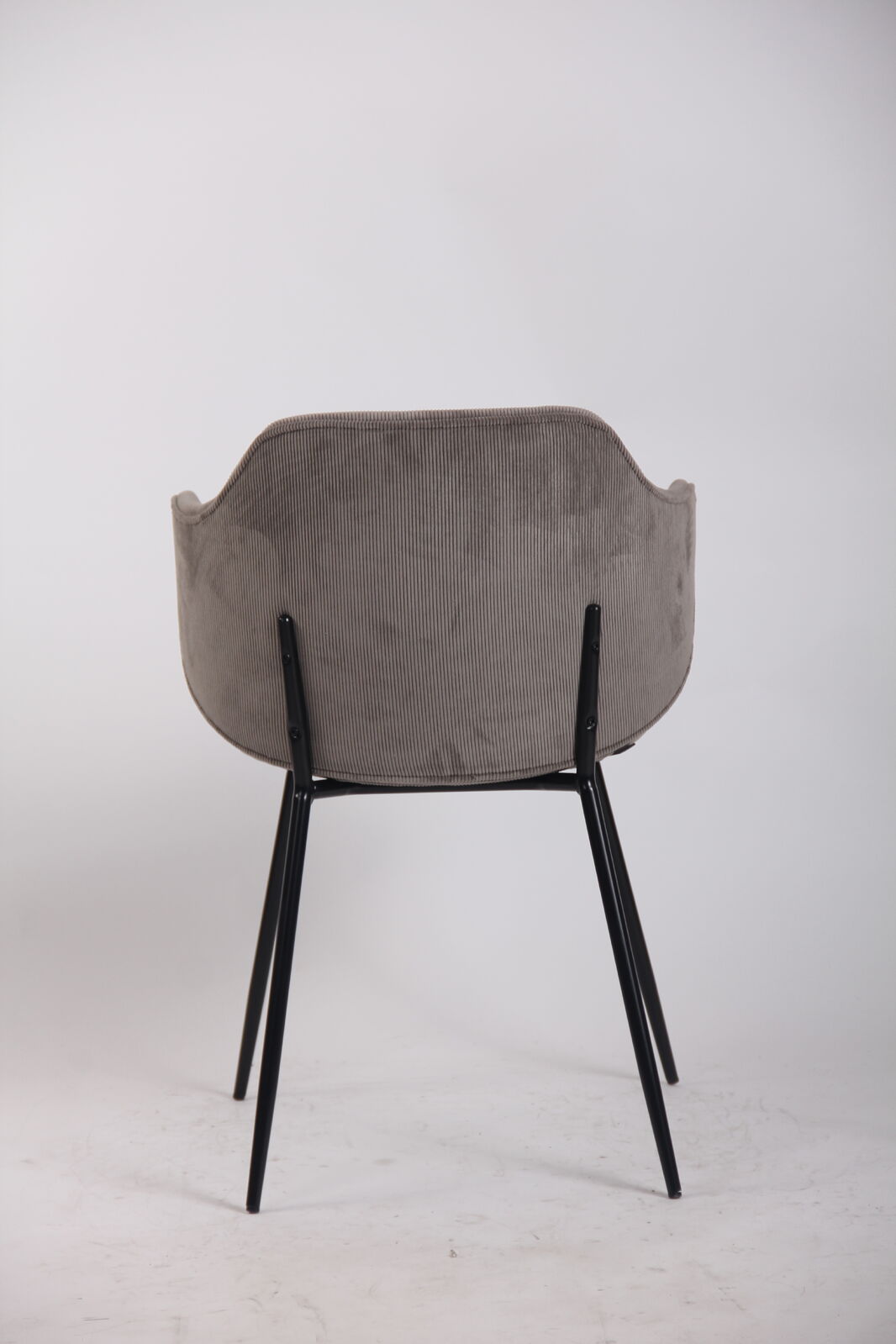 set-of-2-dining-chairs-with-corduroy-cord-fabric-in-grey