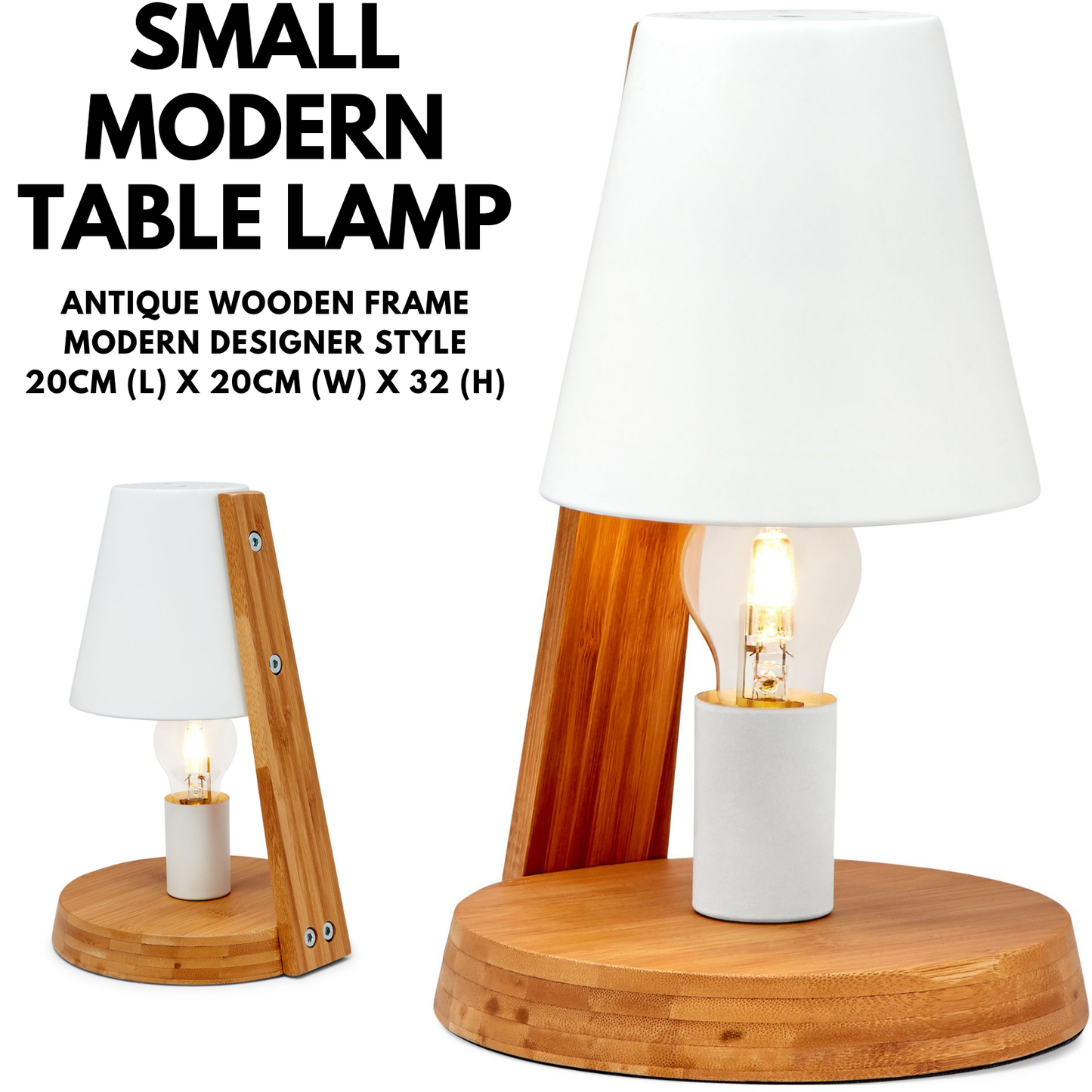 32cm-wooden-base-modern-desk-table-lamp-light-metal-shade-designer-white www.mallsonline.com.au
