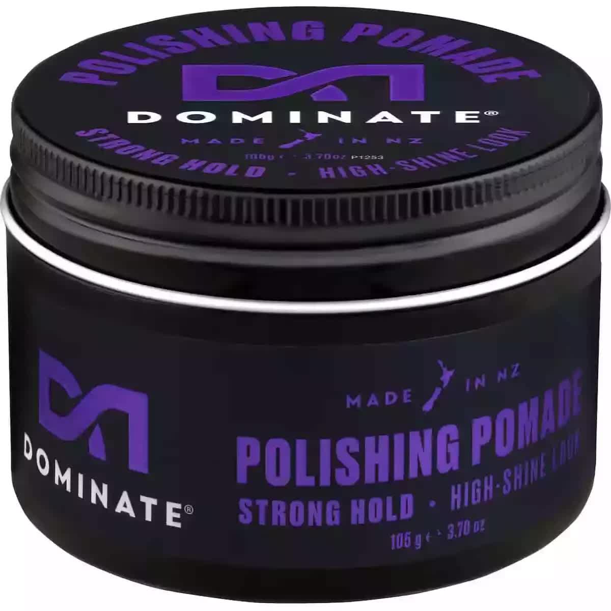 dominate-polishing-pomade-strong-hold-high-shine-105g www.mallsonline.com.au