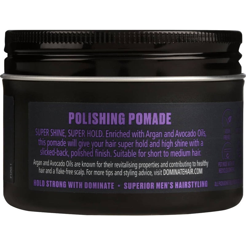dominate-polishing-pomade-strong-hold-high-shine-105g www.mallsonline.com.au