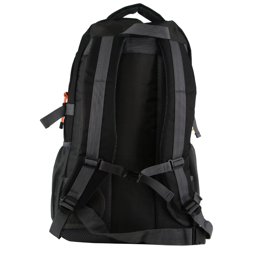 pierre-cardin-mens-nylon-travel-sport-large-backpack-bag-in-black www.mallsonline.com.au