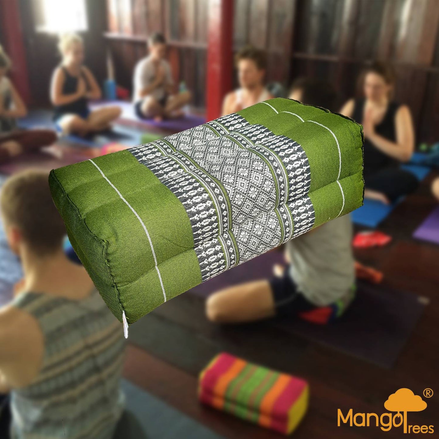 yoga-block-meditation-cushion-green www.mallsonline.com.au