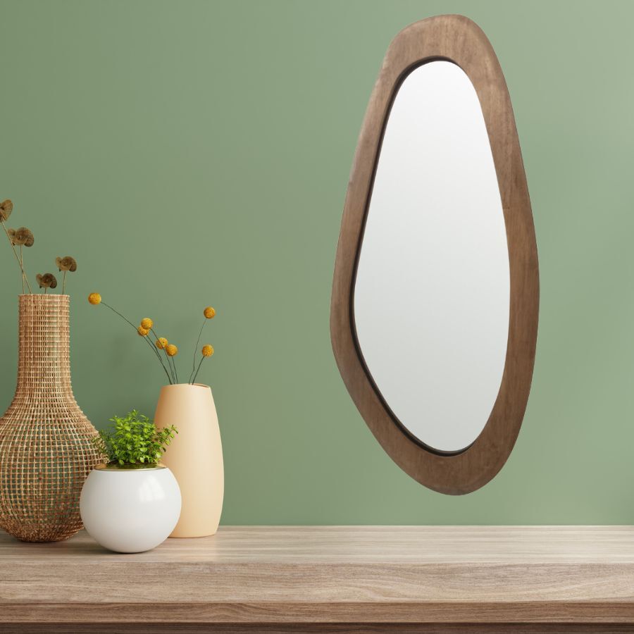 mid-century-asymmetric-wood-framed-wall-mirror-40x85cm