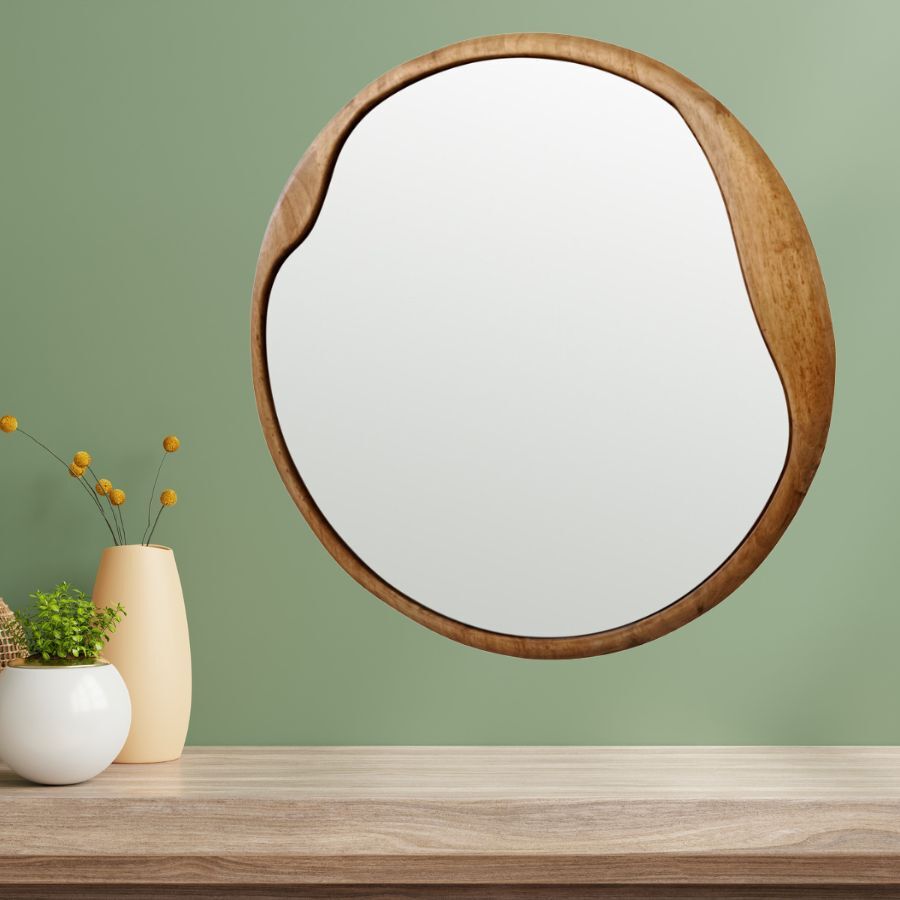 mid-century-asymmetric-wood-framed-wall-mirror-60x60cm