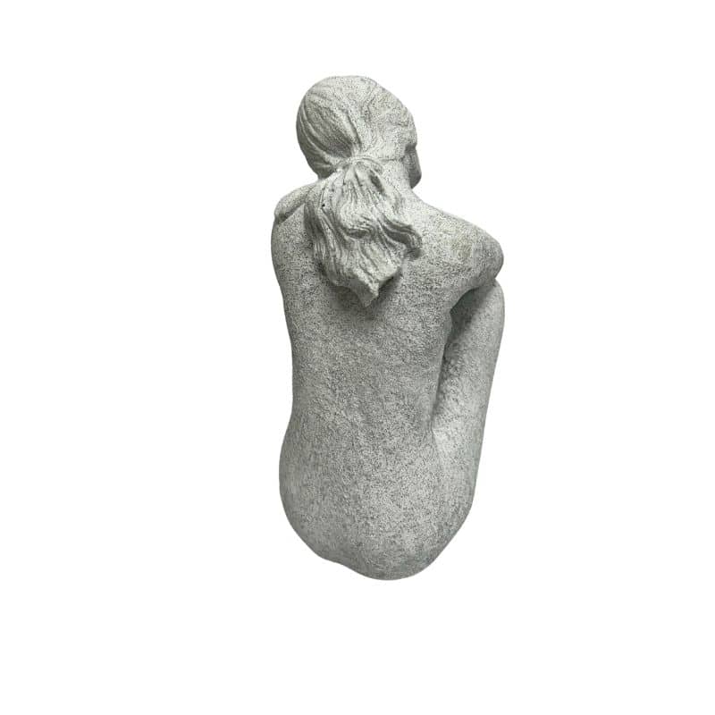 Lady Statue w Hand On Shoulder 21cm