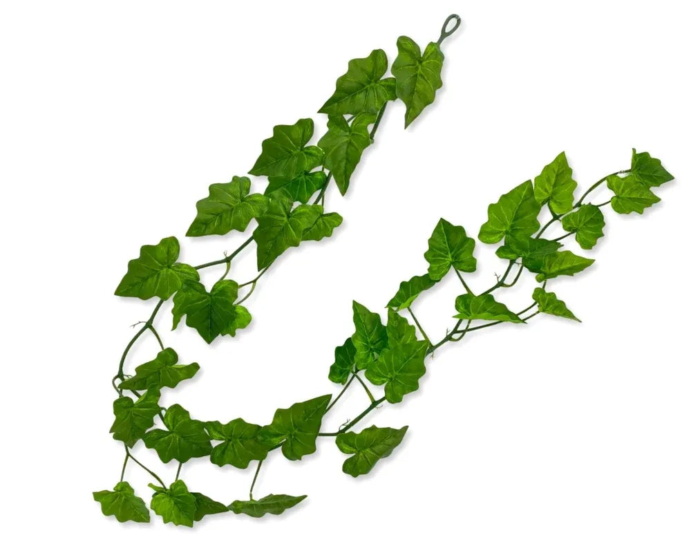 bulk 12 Artificial Green Ivy Garland 180cm