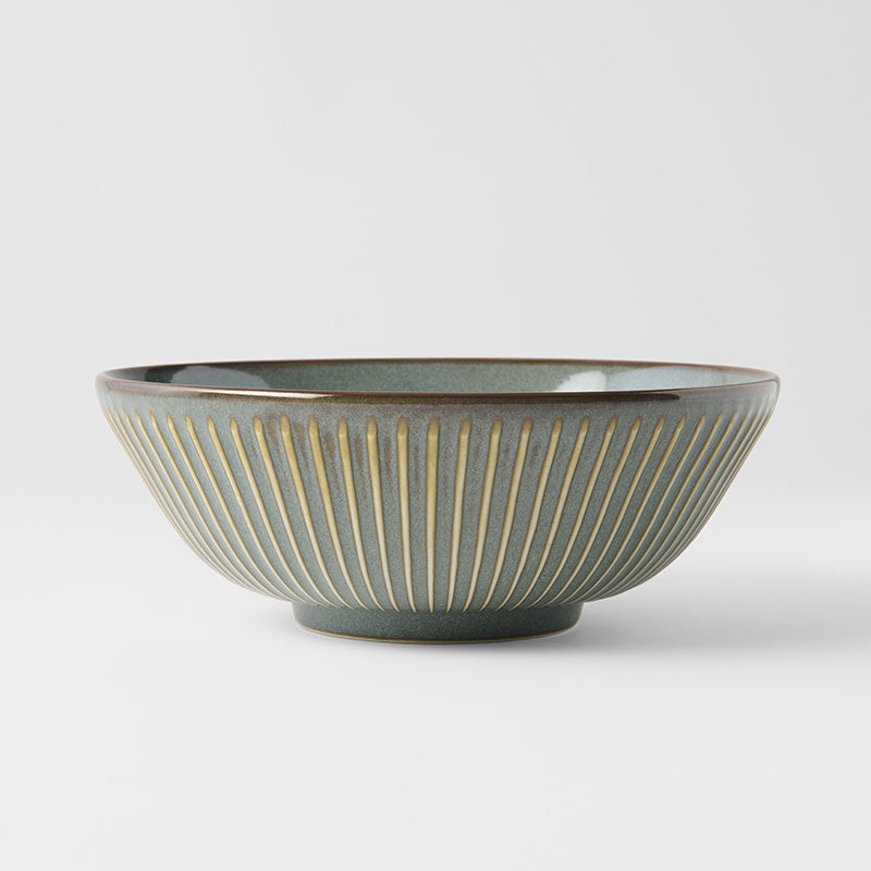 Bowl 21cm Green Sendan Glaze