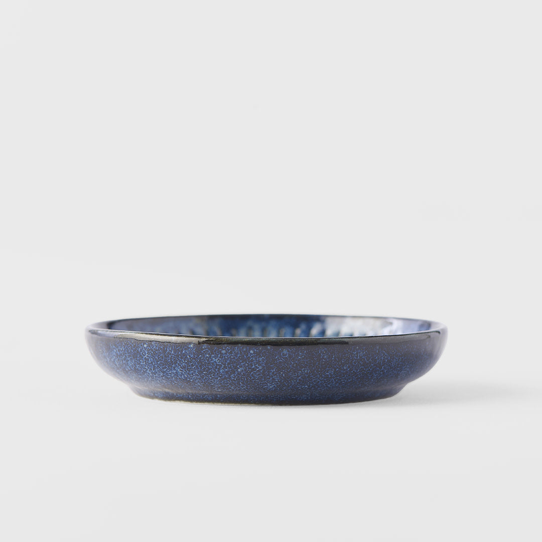 Sauce Dish 9cm Ridged Indigo Design
