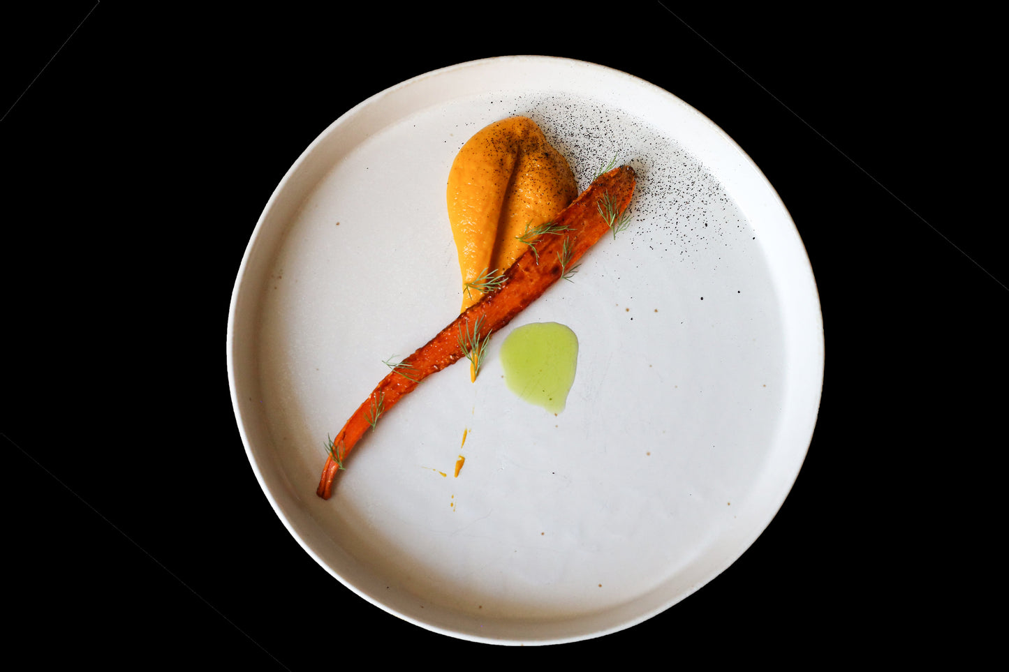 Plate High Rim 25cm Craft White Glaze