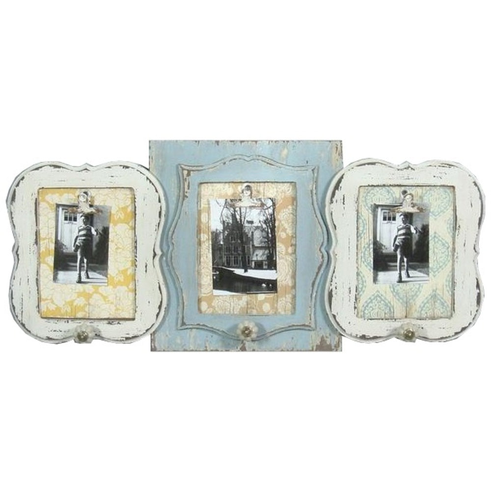 Rustic 3 Collage Photo Frame 75cm