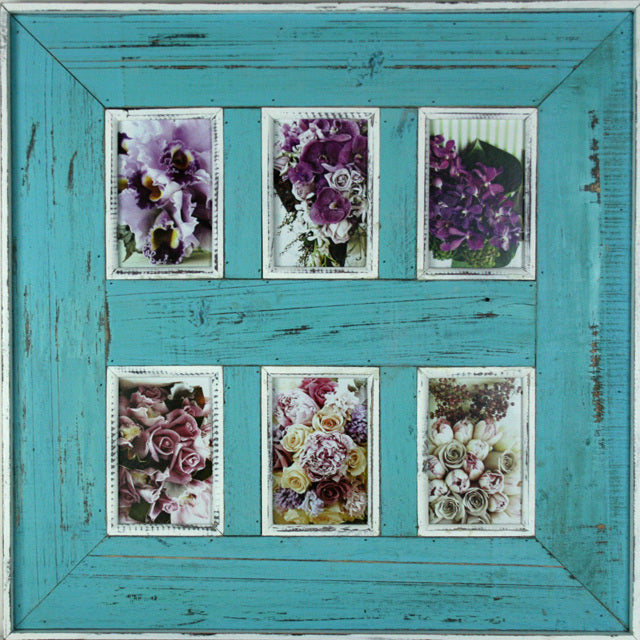 Antique 6 Collage Photo Frame 60cm