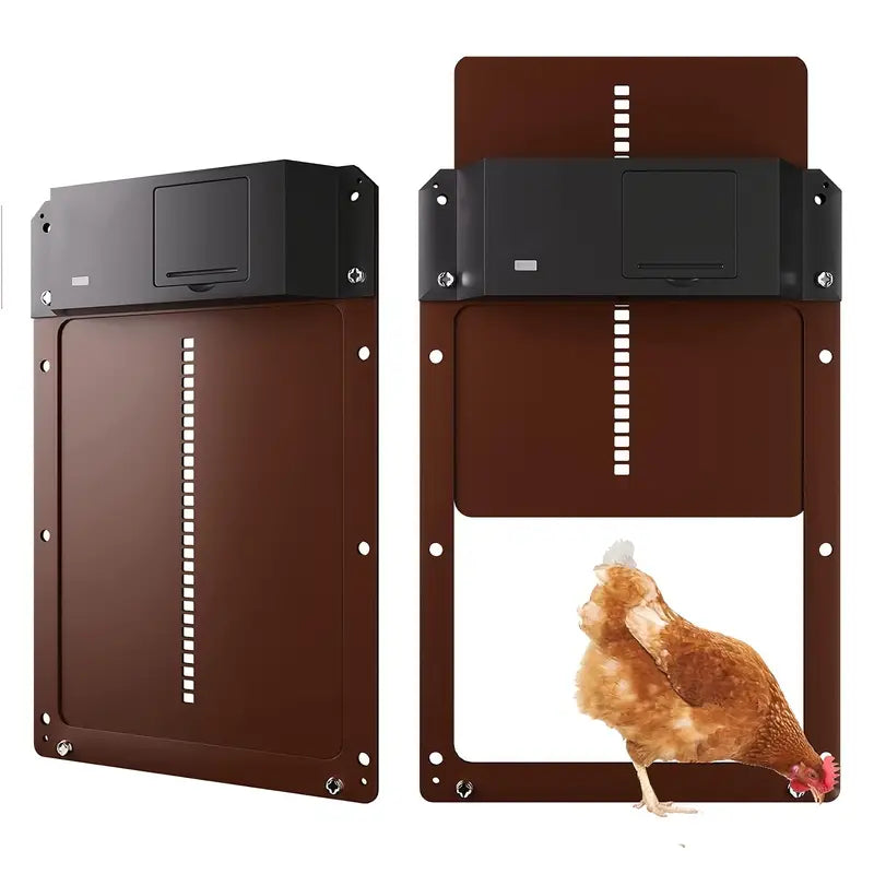 nnetm-pcs-automatic-chicken-house-coop-door-light-sensitive-night-and-morning-delay-auto-guard-door-opening-for-chickens www.mallsonline.com.au