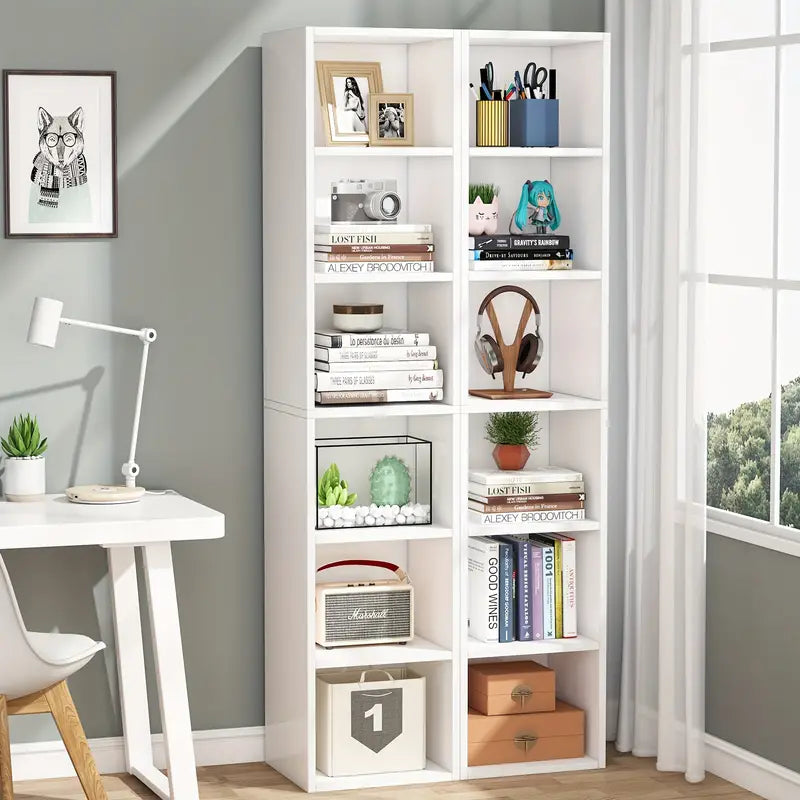 nnetmlt-6-tier-cube-display-shelves-for-home-office-70-9-inch-tall-narrow-bookcase www.mallsonline.com.au