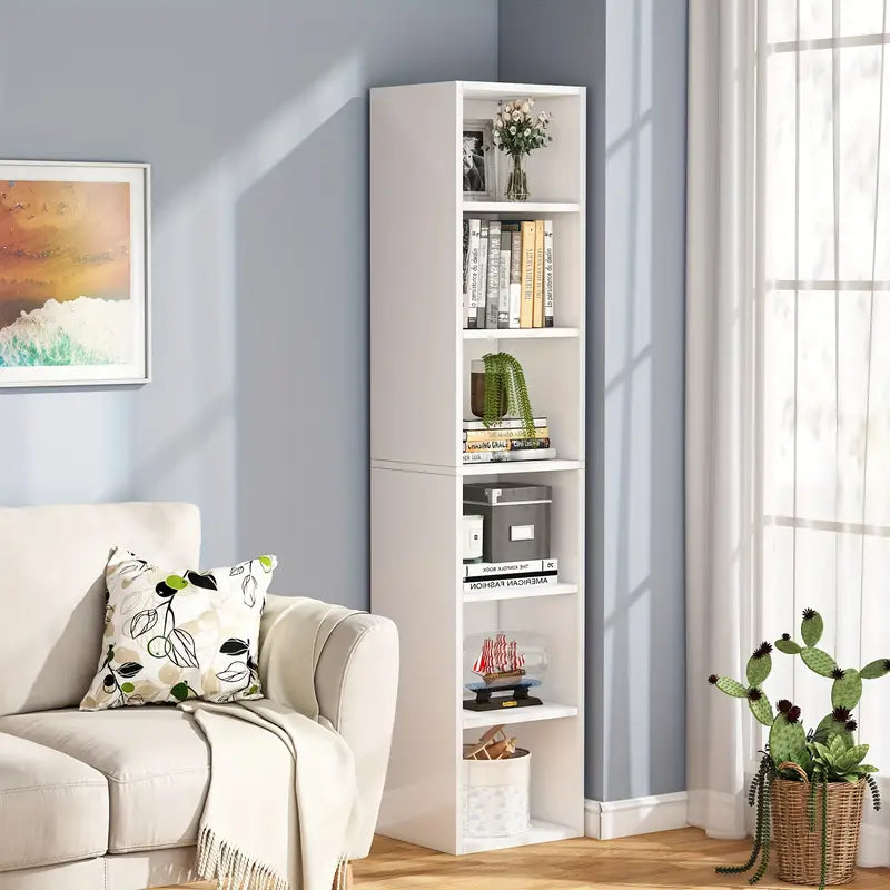 nnetmlt-6-tier-cube-display-shelves-for-home-office-70-9-inch-tall-narrow-bookcase www.mallsonline.com.au
