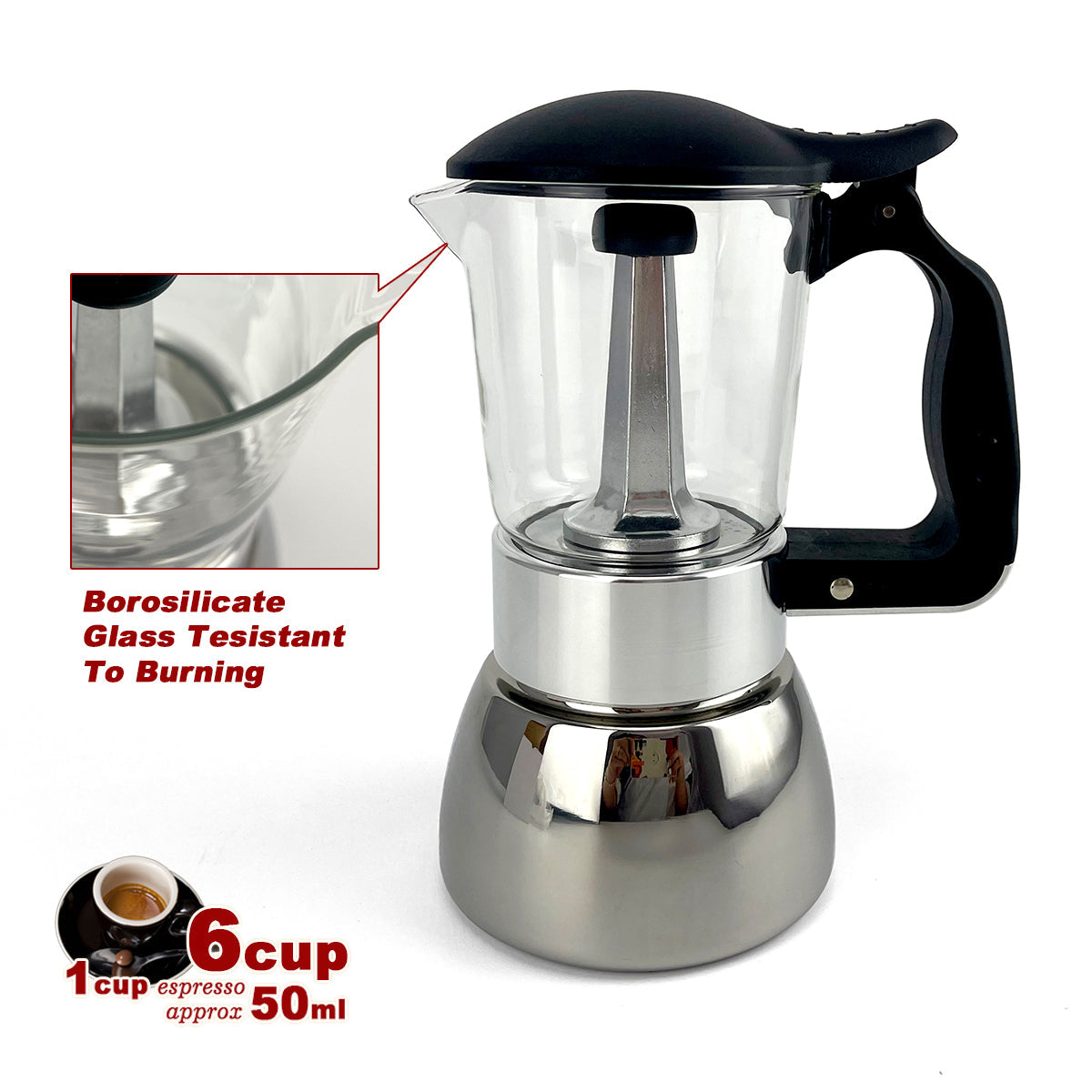 borosilicate-glass-stainless-steel-moka-pot-coffee-maker-italian-espresso-6cups www.mallsonline.com.au