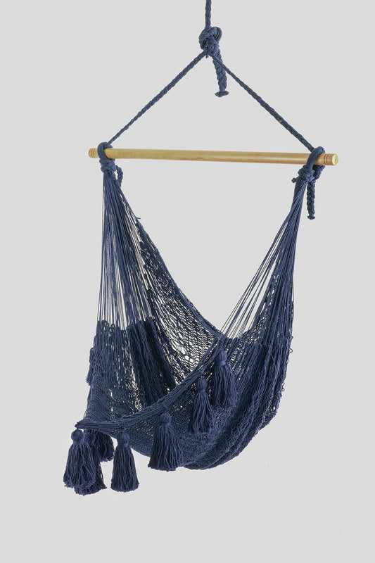 deluxe-extra-large-mexican-hammock-chair-in-outdoor-cotton-colour-blue www.mallsonline.com.au