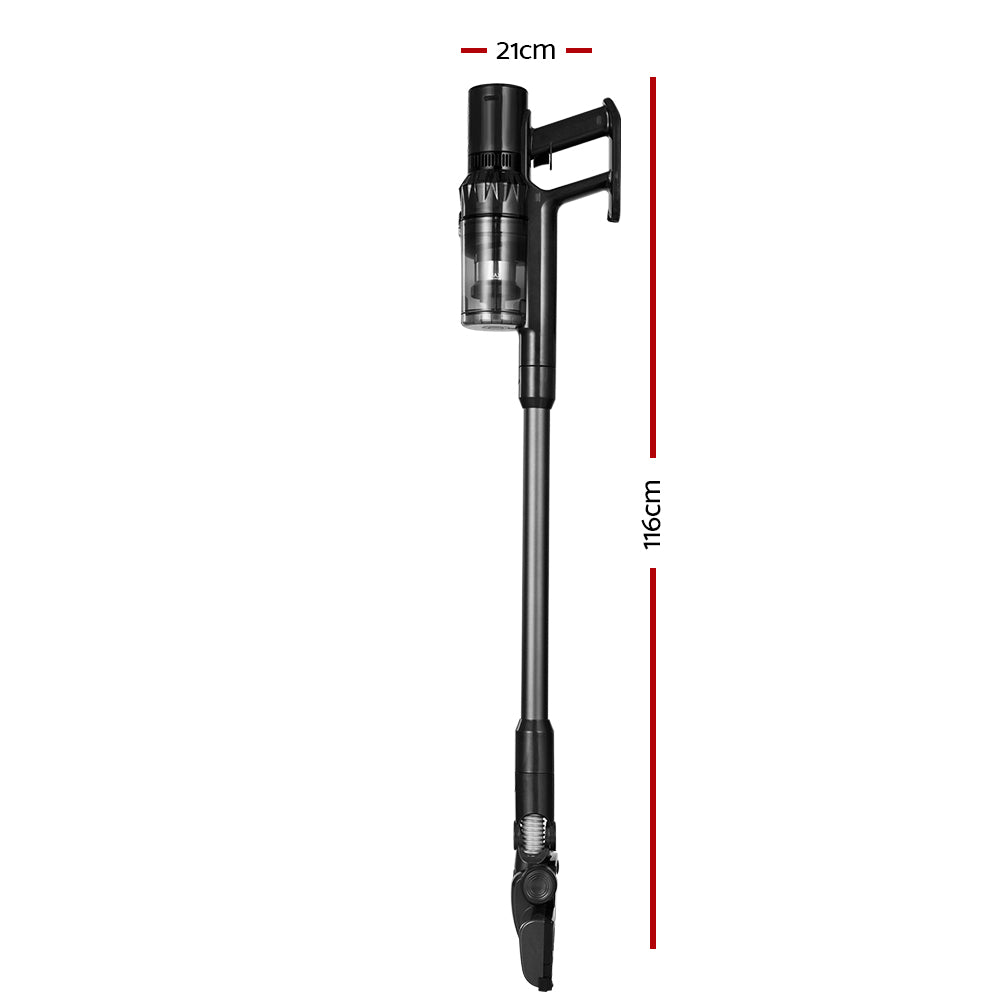 devanti-stick-vacuum-cleaner-brushless-cordless-350w-grey at www.mallsonline.com.au