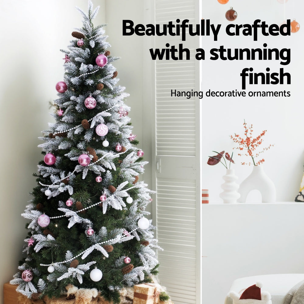 jingle-jollys-33pcs-christmas-tree-decorations-set-baubles-ornaments-party-pink