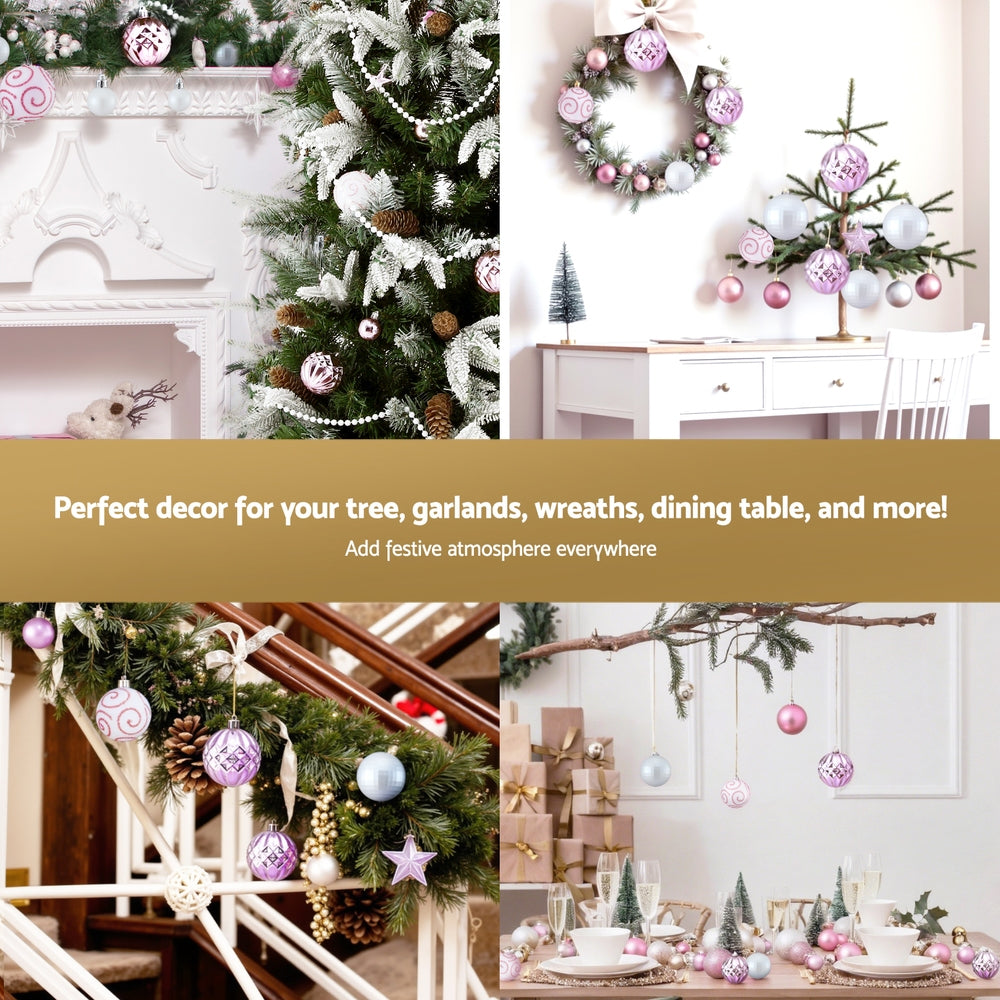 jingle-jollys-33pcs-christmas-tree-decorations-set-baubles-ornaments-party-pink