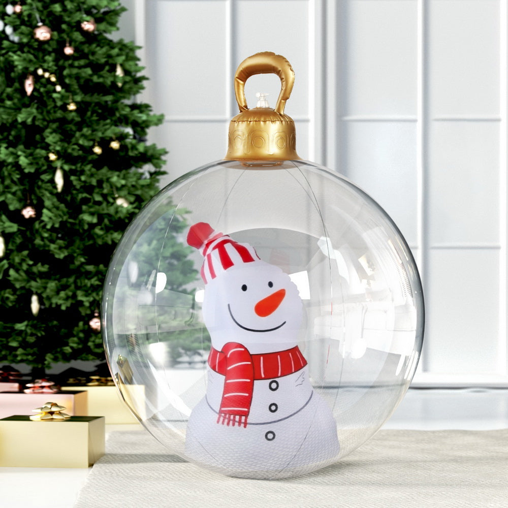 jingle-jollys-christmas-inflatable-ball-60cm-snowman-decoration-giant-bauble www.mallsonline.com.au