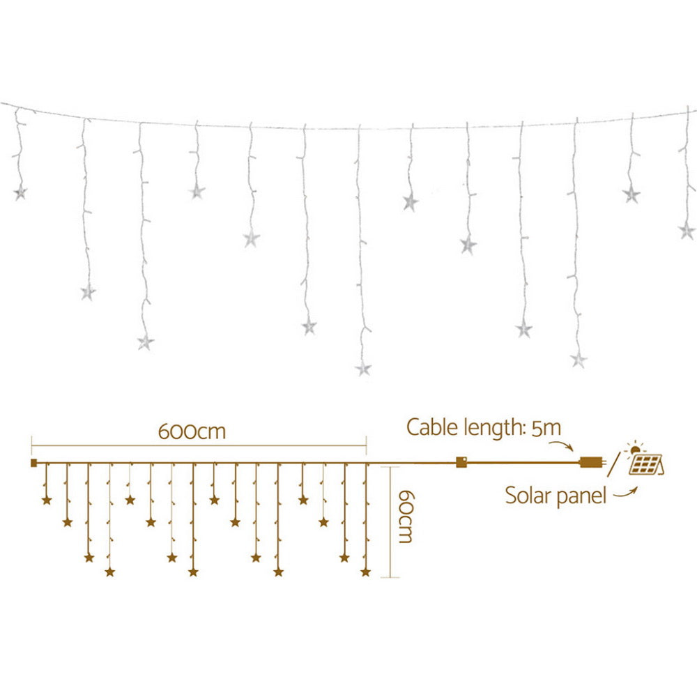 jingle-jollys-6m-christmas-icicle-lights-string-light-160-led-solar-powered-warm www.mallsonline.com.au