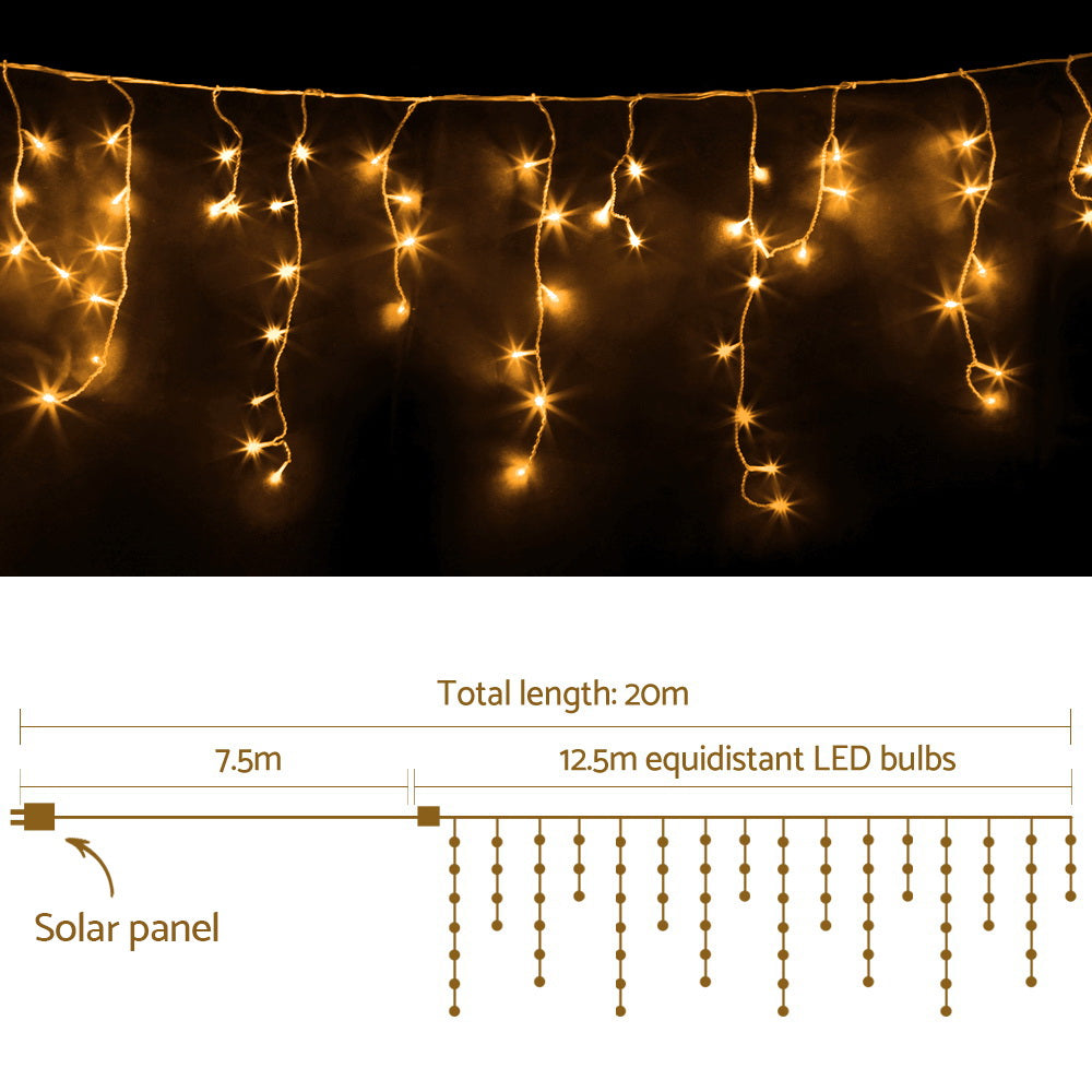 jingle-jollys-12-5m-solar-christmas-lights-icicle-string-light-warm-white www.mallsonline.com.au