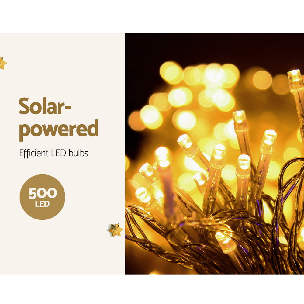 jingle-jollys-12-5m-solar-christmas-lights-icicle-string-light-warm-white www.mallsonline.com.au