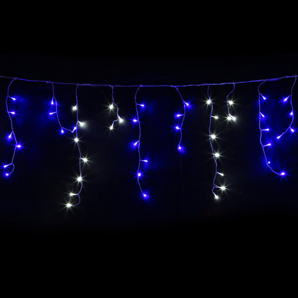 jingle-jollys-20m-christmas-lights-icicle-light-800-led-blue-white-decor www.mallsonline.com.au