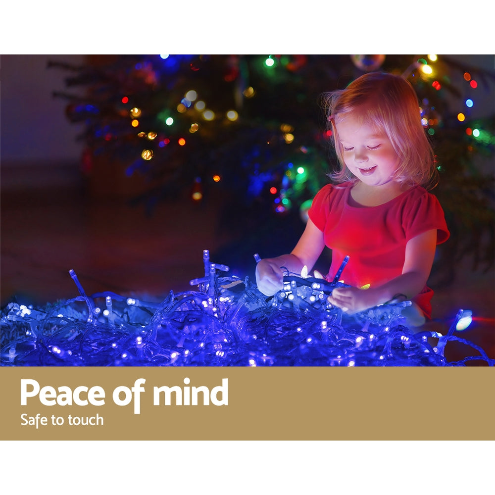 jingle-jollys-20m-christmas-lights-icicle-light-800-led-blue-white-decor www.mallsonline.com.au