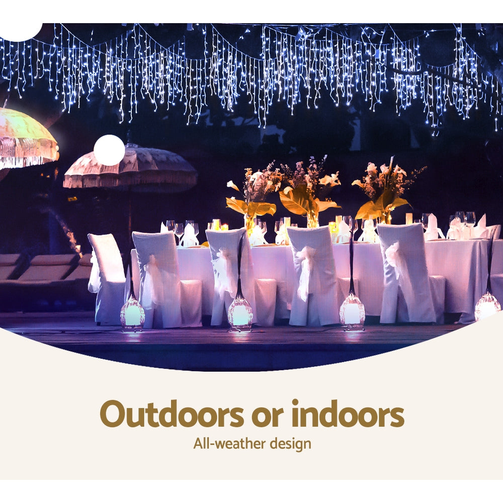 jingle-jollys-20m-christmas-lights-icicle-light-800-led-blue-white-decor www.mallsonline.com.au
