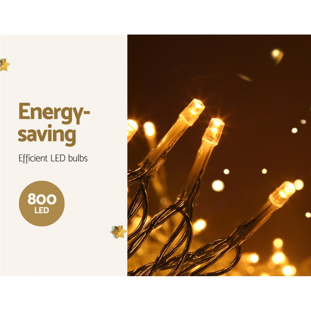 jingle-jollys-20m-christmas-lights-icicle-light-800-led-warm-white-decor www.mallsonline.com.au