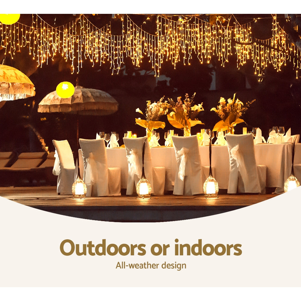 jingle-jollys-20m-christmas-lights-icicle-light-800-led-warm-white-decor www.mallsonline.com.au