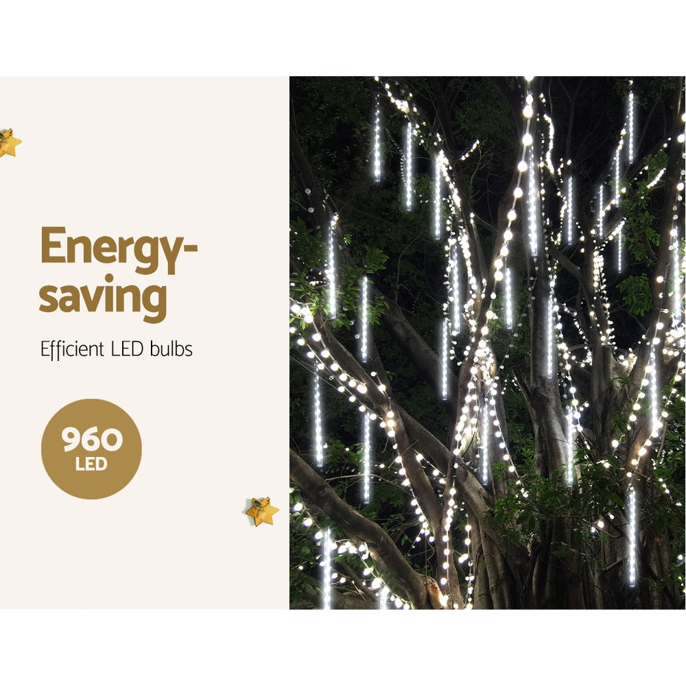 jingle-jollys-12m-christmas-lights-shower-light-960-led-falling-metor www.mallsonline.com.au