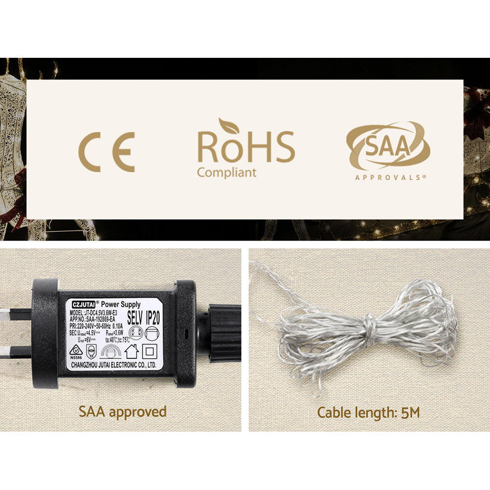jingle-jollys-christmas-lights-150cm-reindeer-100-led-decorations www.mallsonline.com.au