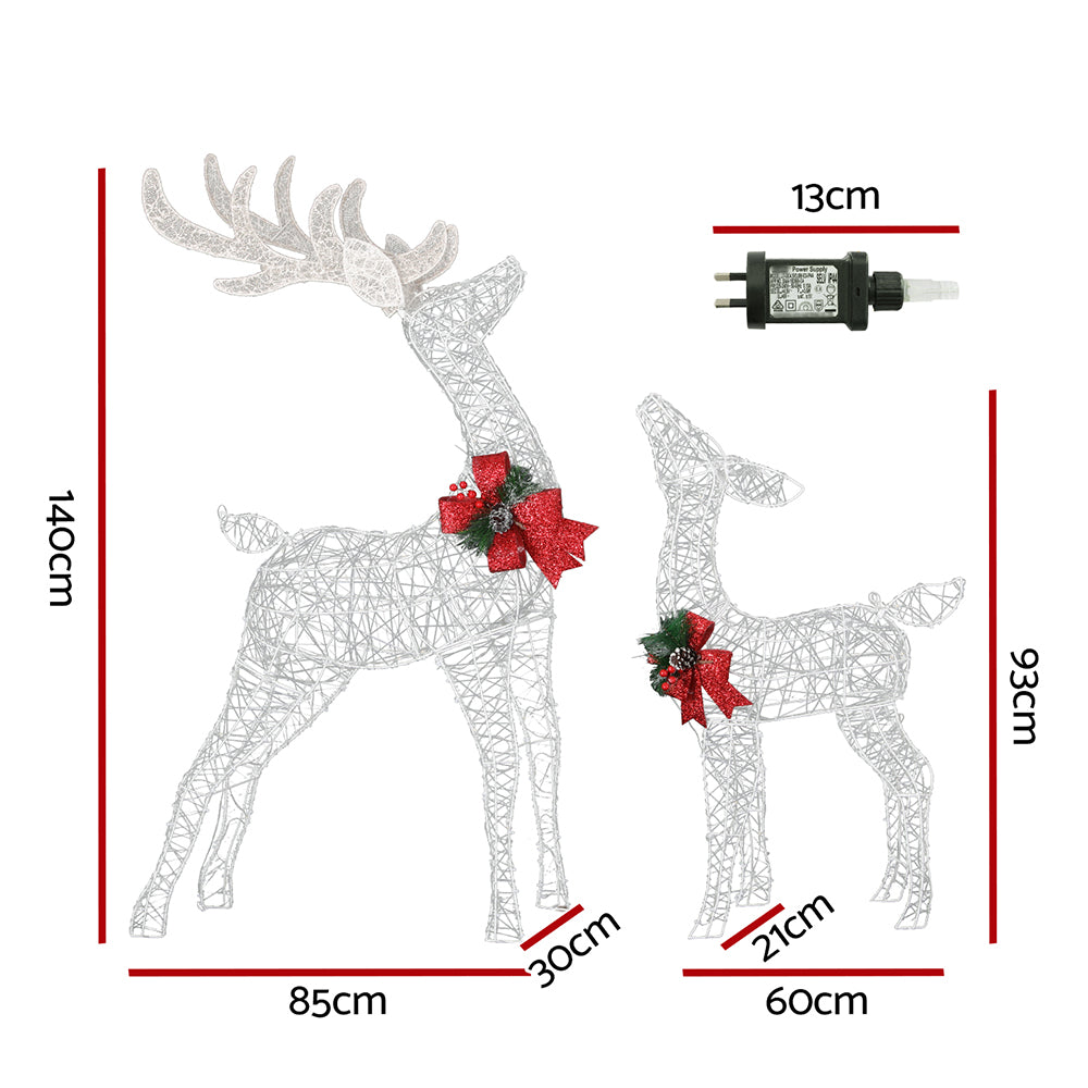 jingle-jollys-christmas-lights-2pcs-reindeer-set-fairy-light-170-led-decorations www.mallsonline.com.au