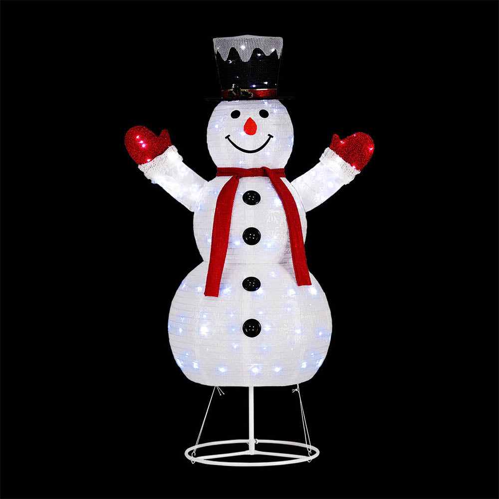 jingle-jollys-christmas-lights-200-led-175cm-fairy-light-snowman-decorations www.mallsonline.com.au
