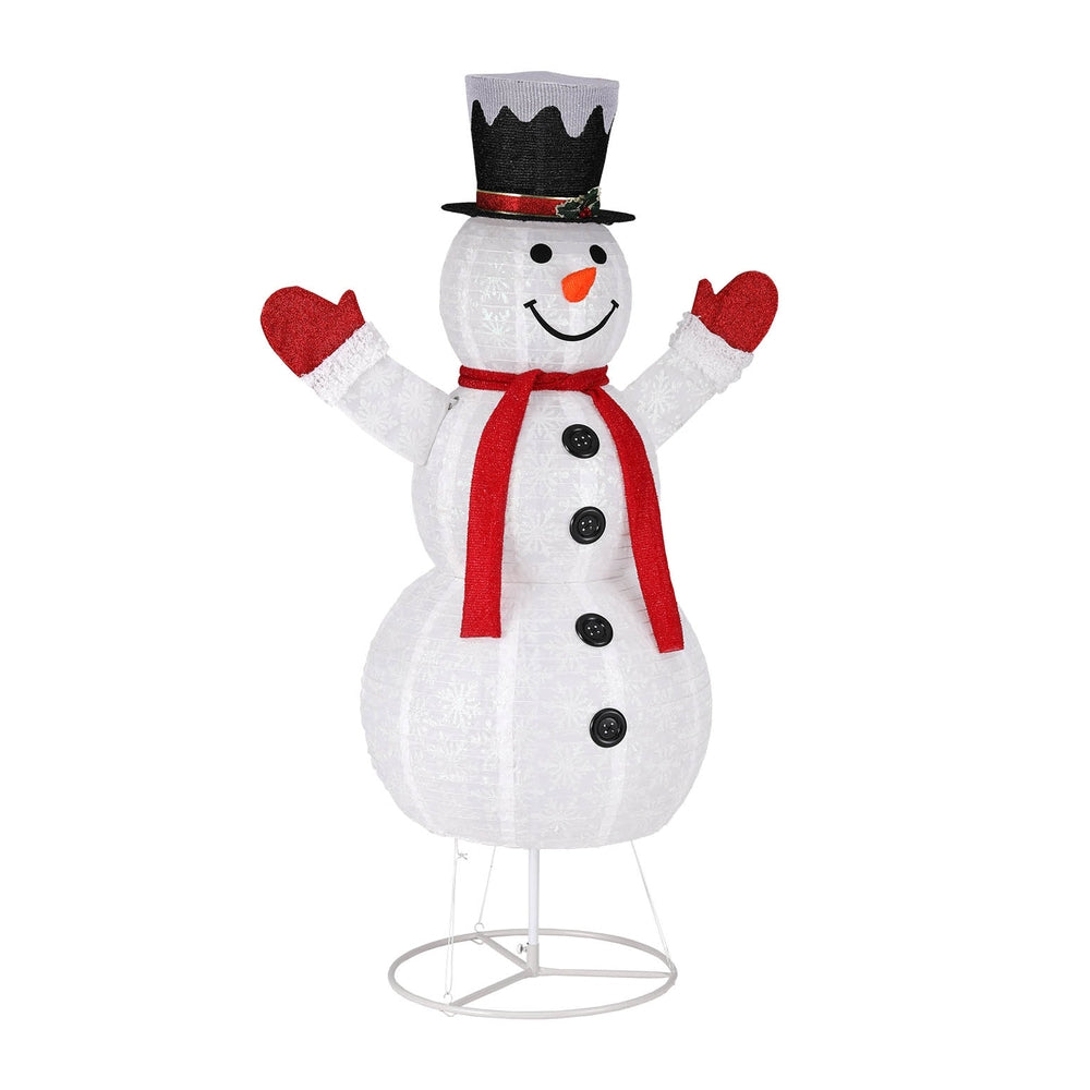 jingle-jollys-christmas-lights-200-led-175cm-fairy-light-snowman-decorations www.mallsonline.com.au