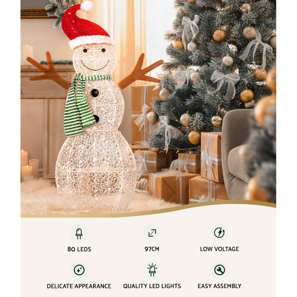 jingle-jollys-christmas-lights-97cm-snowman-80-led-decorations www.mallsonline.com.au