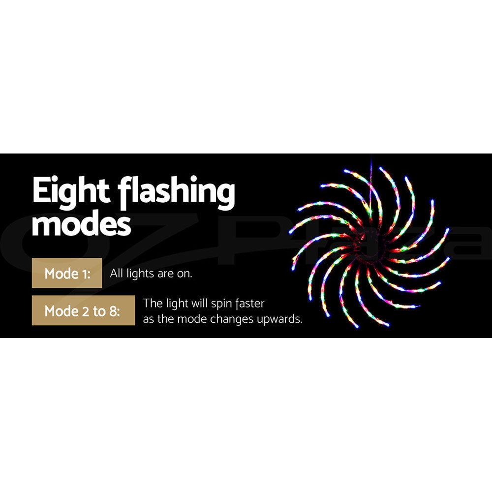 jingle-jollys-christmas-lights-50cm-spin-128-led-decorations www.mallsonline.com.au
